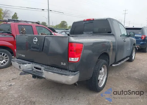 2005 Nissan Titan Xe из США, поврежденный, VIN 1N6BA06A85N544484